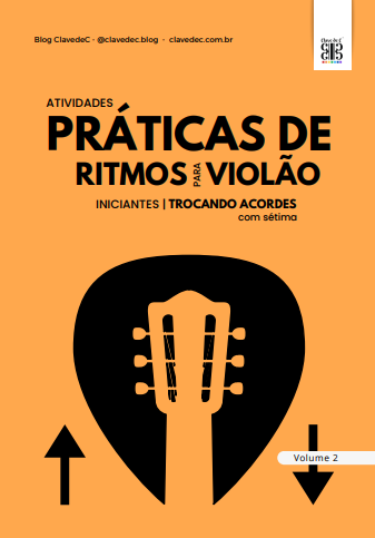 Práticas de ritmos para violão iniciantes vol2 - troca de acordes com setima