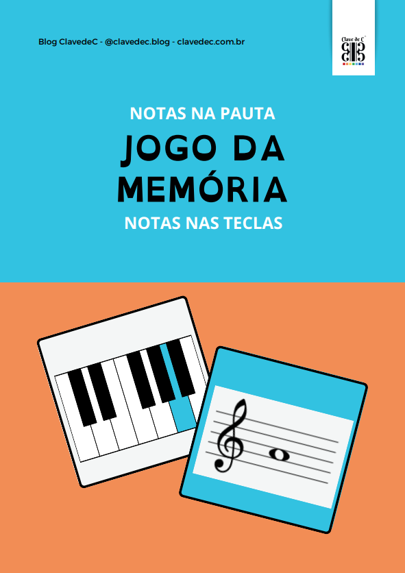 Jogo da Memória - Notas nas Teclas e na Pauta