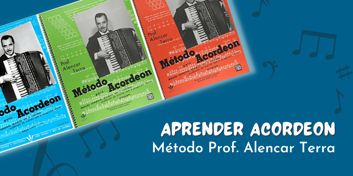 Método Prof. Alencar Terra - aprender acordeon