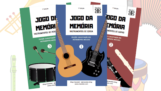 Jogo da memória - classificação dos instrumentos musicais