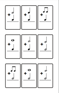 a matemática da música - somar as figuras - figuras musicais 2
