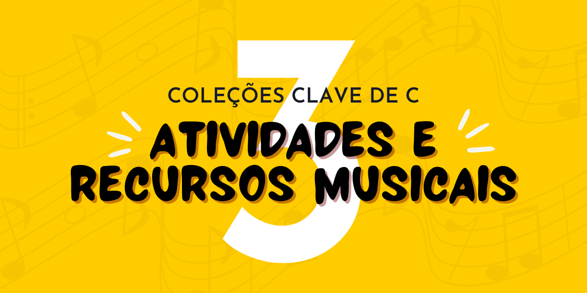 Coleção de símbolos e notas musicais notação musical