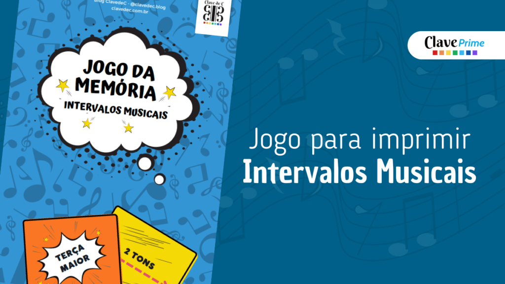 intervalos musicais - jogo da memoria para imprimir