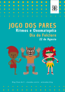 jogo dos pares - ritmos onomatopeia - dia do folclore