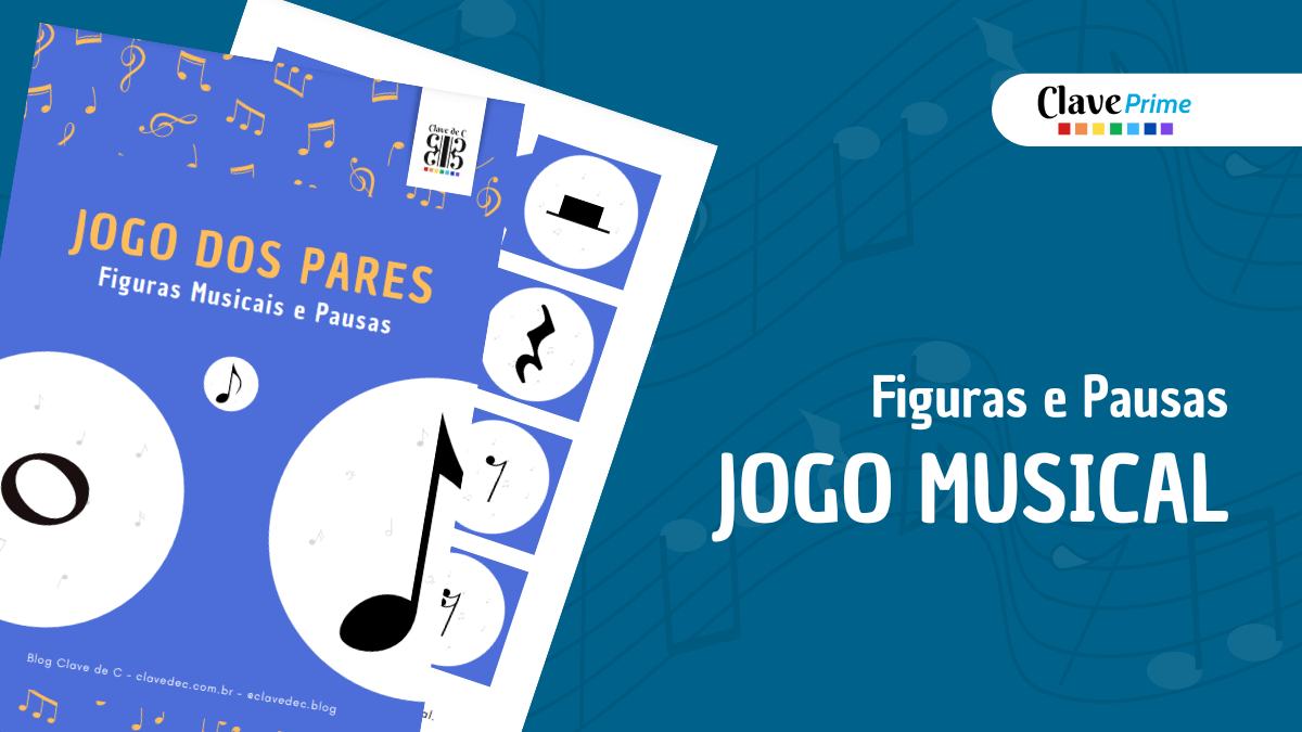 Dominó Musical - Figuras musicais de pausas e seus tempos primários - Dominó  Musical - Figuras musicais de pausas e seus tempos primários - Eme Editora