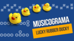 musicograma fácil - lucky rubber ducky