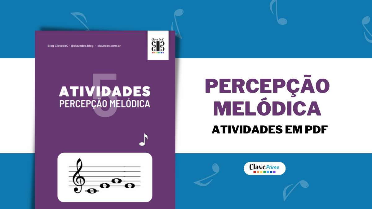 ATIVIDADES PDF - percepção melódica