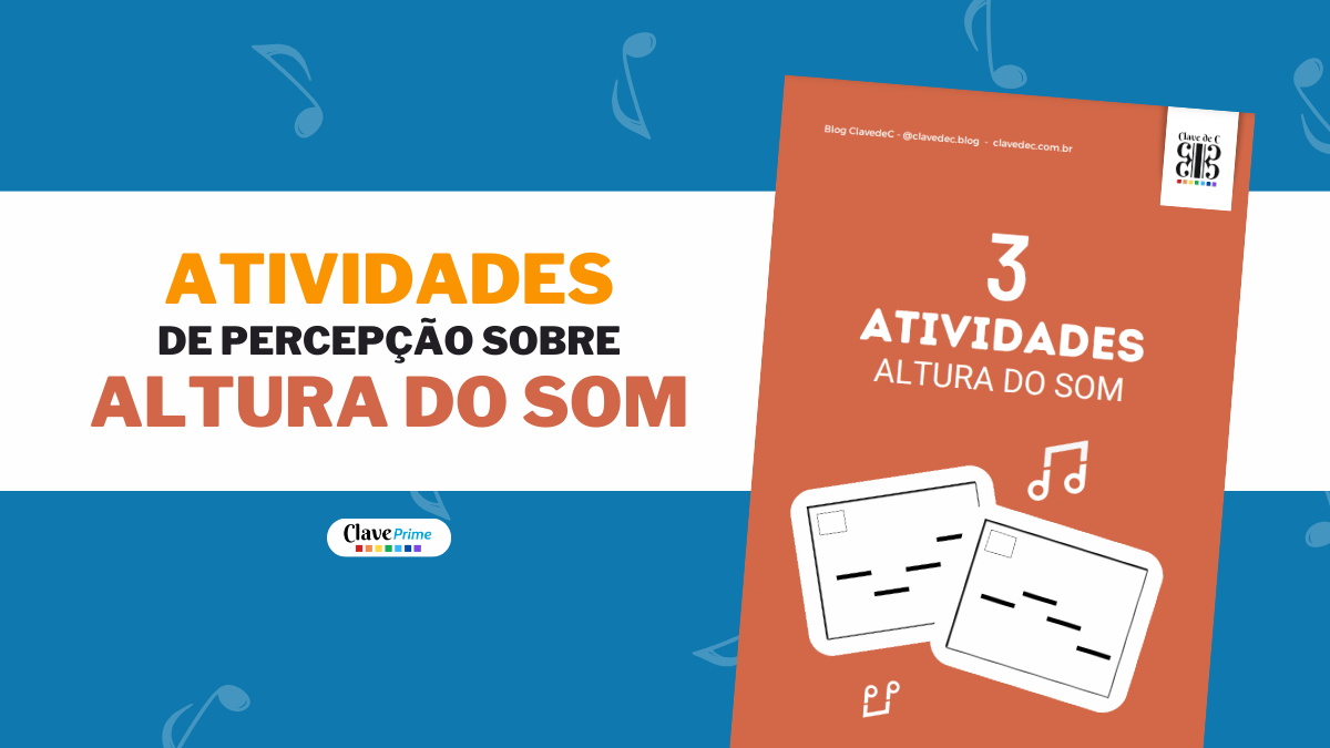 Altura do som - atividades de percepção