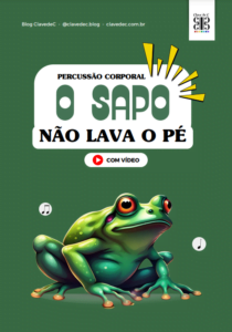 O sapo não lava o pé