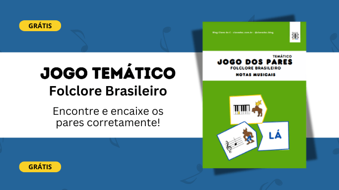 encontre os pares - jogo temático o folclore brasileiro