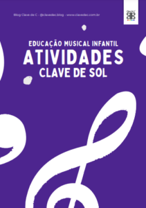 atividades clave de sol - atividades educação musical infantil