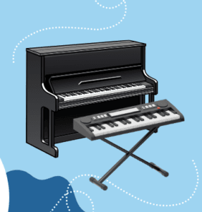 piano - instumento musical para crianças