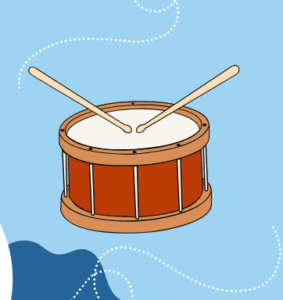 tambor - instumento musical para crianças