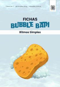 Fichas de Ritmos Simples - Dia da Água