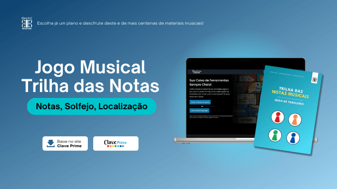 trilha das notas musicais - jogo de tabuleiro para baixar