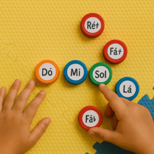 TAMPINHAS DIY - aula de música jogo das cifras