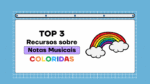 recursos sobre as notas musicais coloridas - musicalização infantil