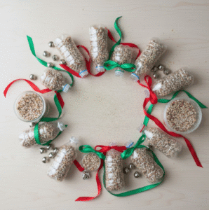 instrumentos musicais recicláveis - músicas de natal