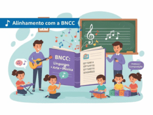 o que é clave colorida partituras coloridas - bncc