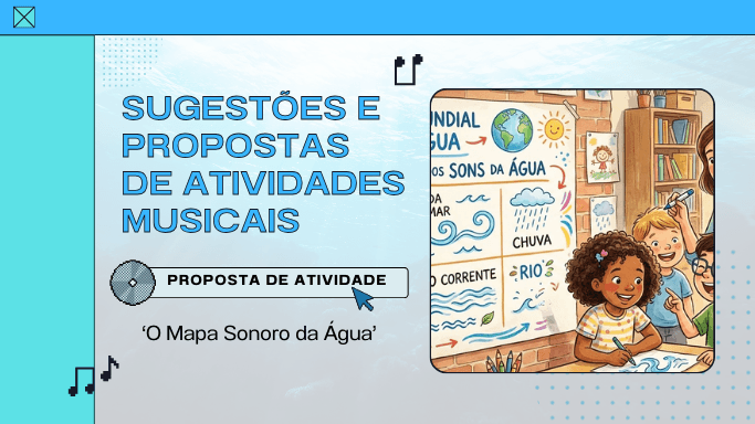 atividade para aula de música sobre o dia mundial da água