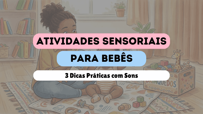 Atividades Sensoriais para Bebês: 3 Dicas Práticas com Sons