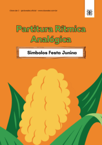 partitura rítmica analógica - simbolos festa junina