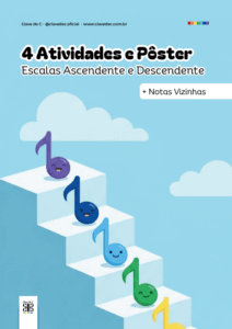 4 atividades iniciação musical infantil - ascendente e descendente