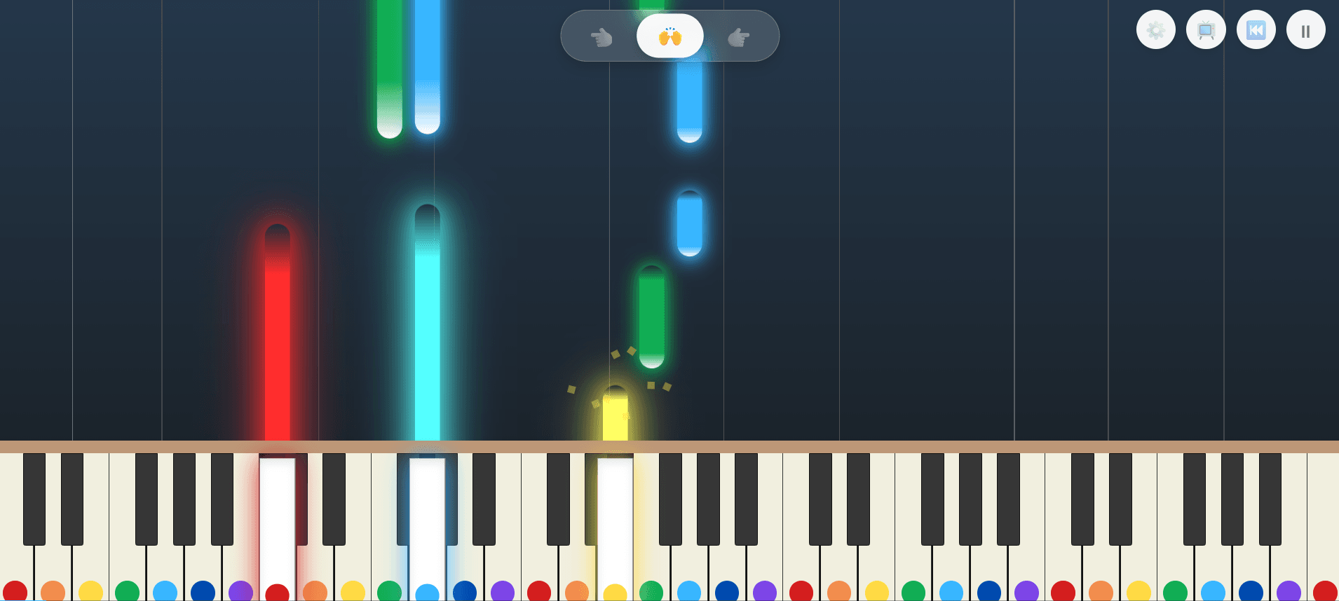 jogo musical para crianças - aprender piano
