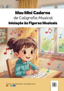 mini caderno iniciação às figuras musicais