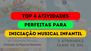 top 4 atividades iniciação musical infantil