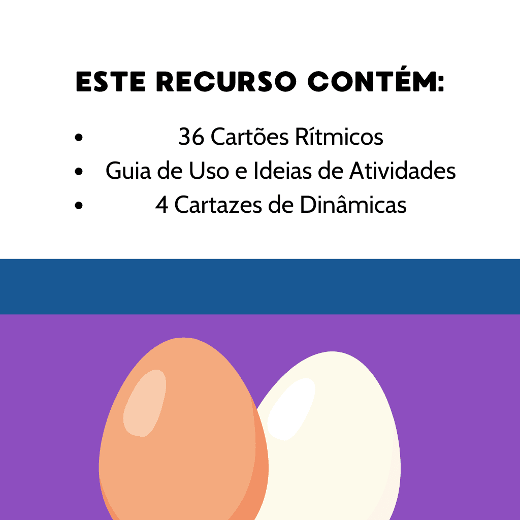 Arquivo em PDF | 36 Cartões Rítmicos com Egg Shakers + Cartazes e Guia de Uso (cópia) - Imagem 4