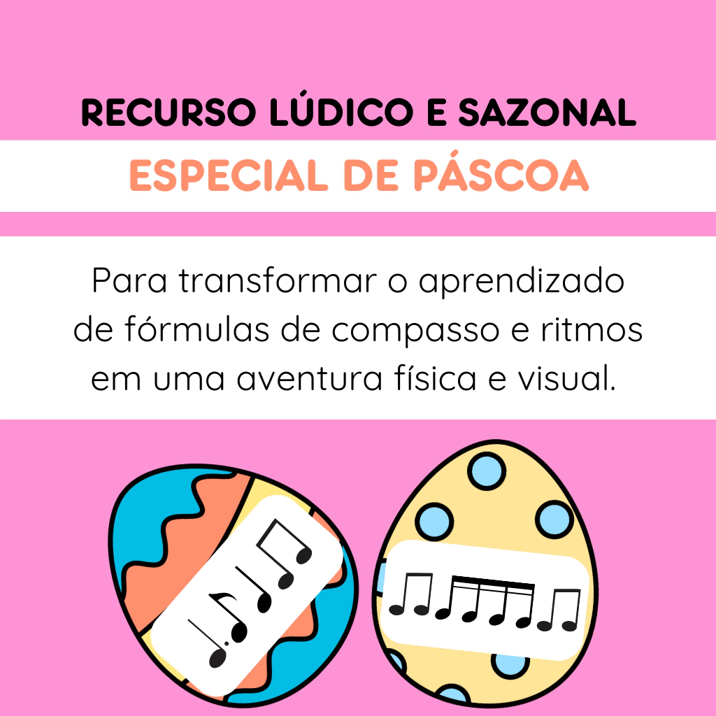 caça aos ovos rítmicos - páscoa musica