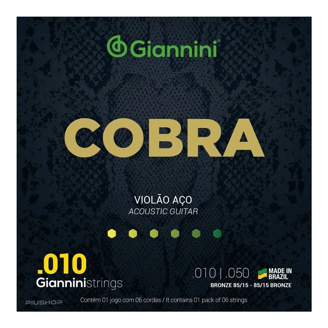 Encordoamento Giannini Aço