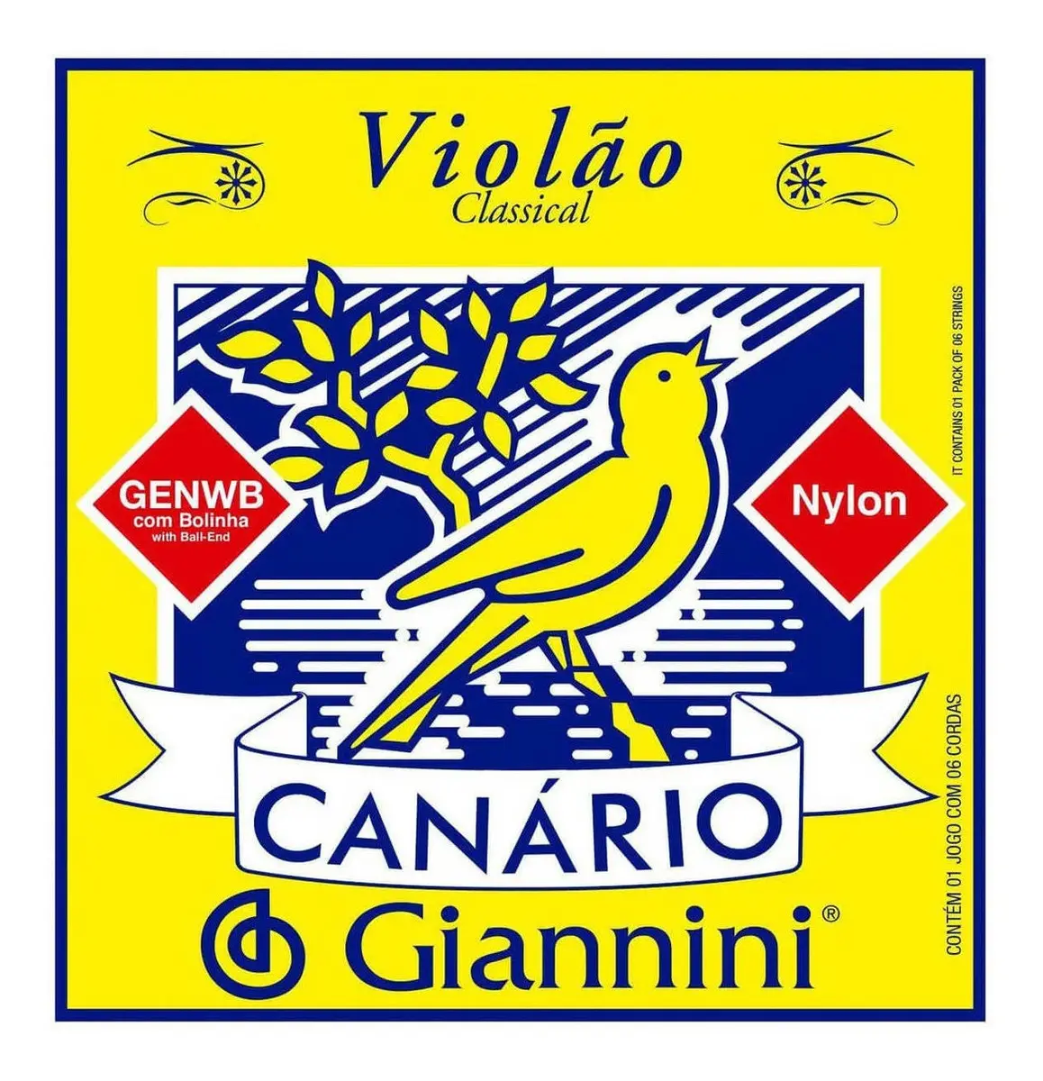 Encordoamento Giannini Nylon