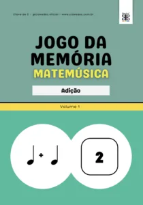 Jogo da Memória Matemúsica Adição (Volume 1)