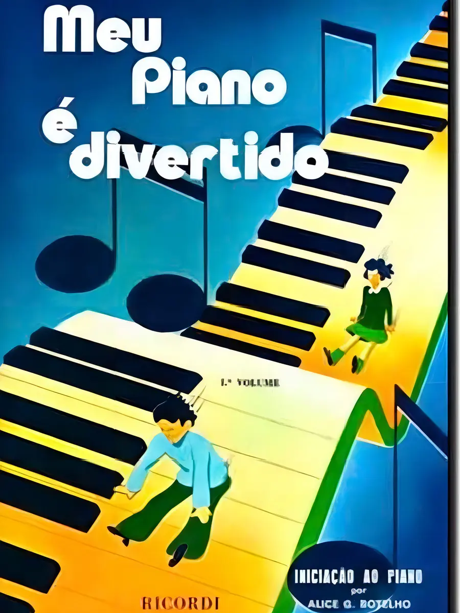 Livro Método Meu Piano É Divertido Volume 1