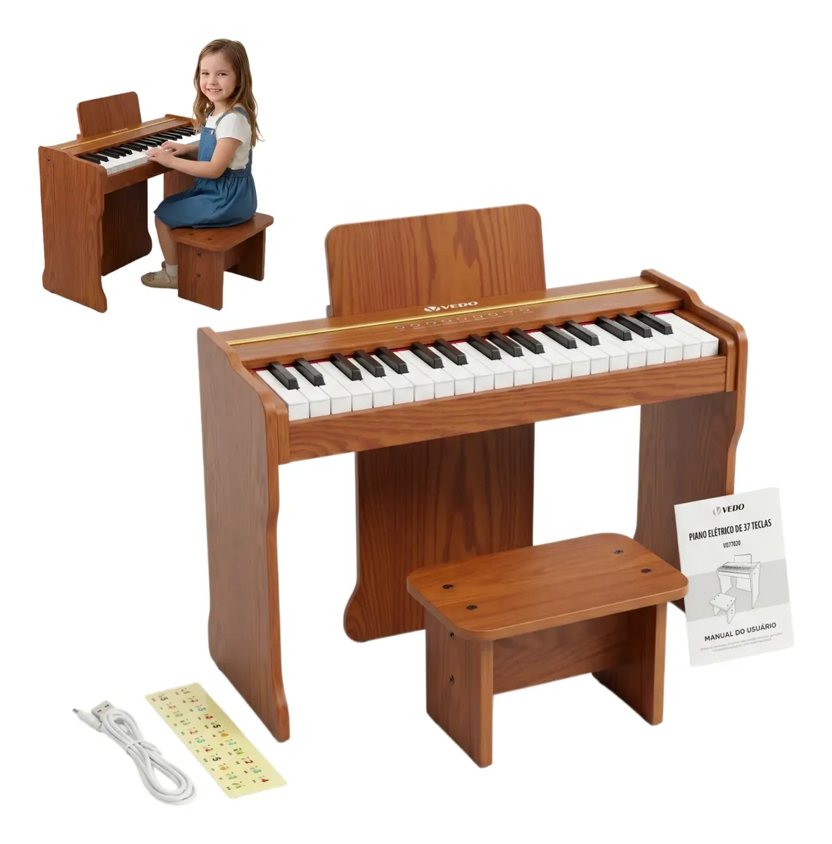 Piano Digital Infantil