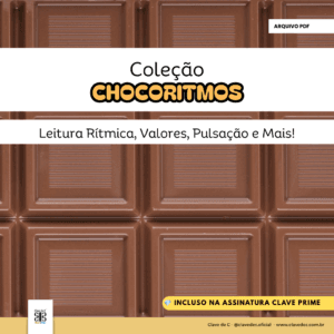Arquivo PDF | Coleção ChocoRitmos – Kit Completo de Leitura Rítmica (4 Volumes)