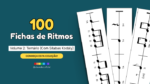 100 fichas de ritmos musicais - volume 1 kodaly compasso ternário