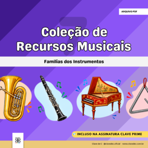 Coleção Família dos Instrumentos Musicais 7 Recursos Pedagógicos