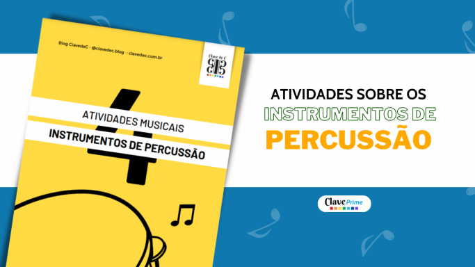 4 atividades musicais sobre os instrumentos de percussão