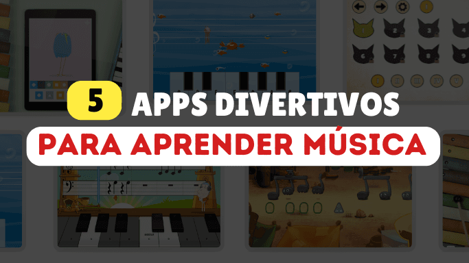 5 Aplicativos para aprender música brincando