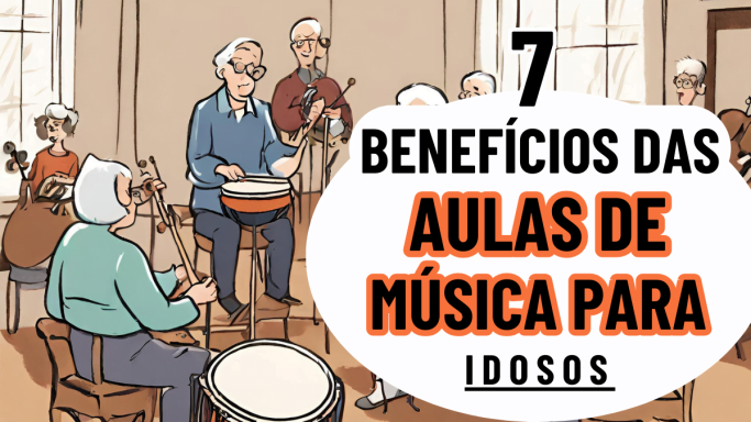 7 beneficios da música para idosos