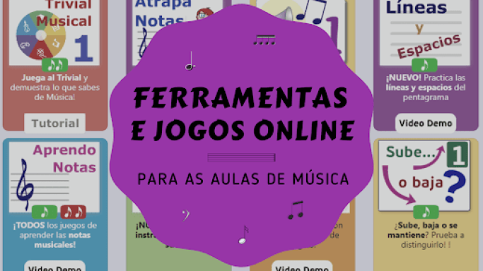 Ferramentas e Jogos musicais online - ferramentas para aula de música online