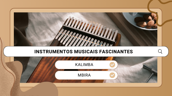 KALIMBA MBIRA INSTRUMENTO MUSICAL
