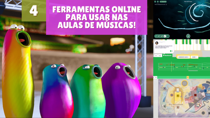 Objeto de aprendizagem - ferramentas online para aula de música