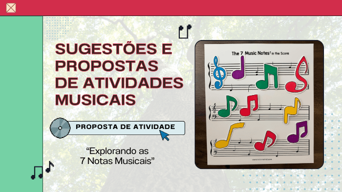 Sugestão de atividade sobre as notas musicais