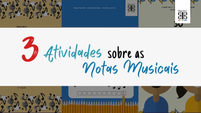 TOP 3 Atividades sobre as Notas Musicais para Baixar Grátis