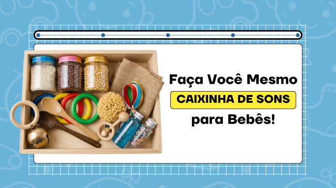 diy faça você mesmo - caixinha de sons para bebês