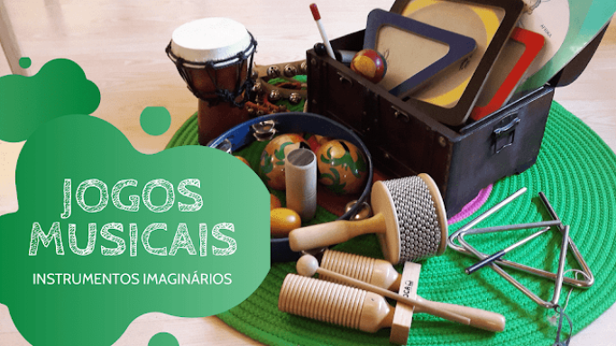 instrumentos imaginários - brincadeiras musicais